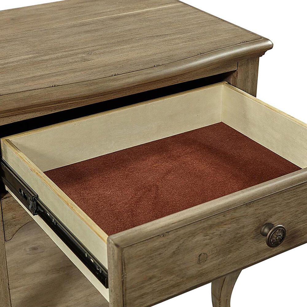 Riva Ridge Provence 4 Piece Queen Bedroom Set in Patine, , large