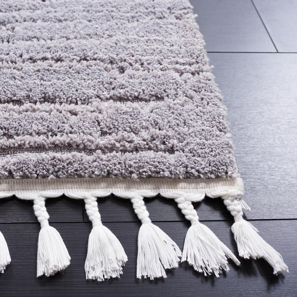 Safavieh Marrakesh 2&#39;2&quot; x 6&#39; Grey and Light Grey Runner, , large