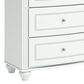 Ashley Kozlani 5-Piece Full Panel Storage Bedroom Set in Matte White, , large