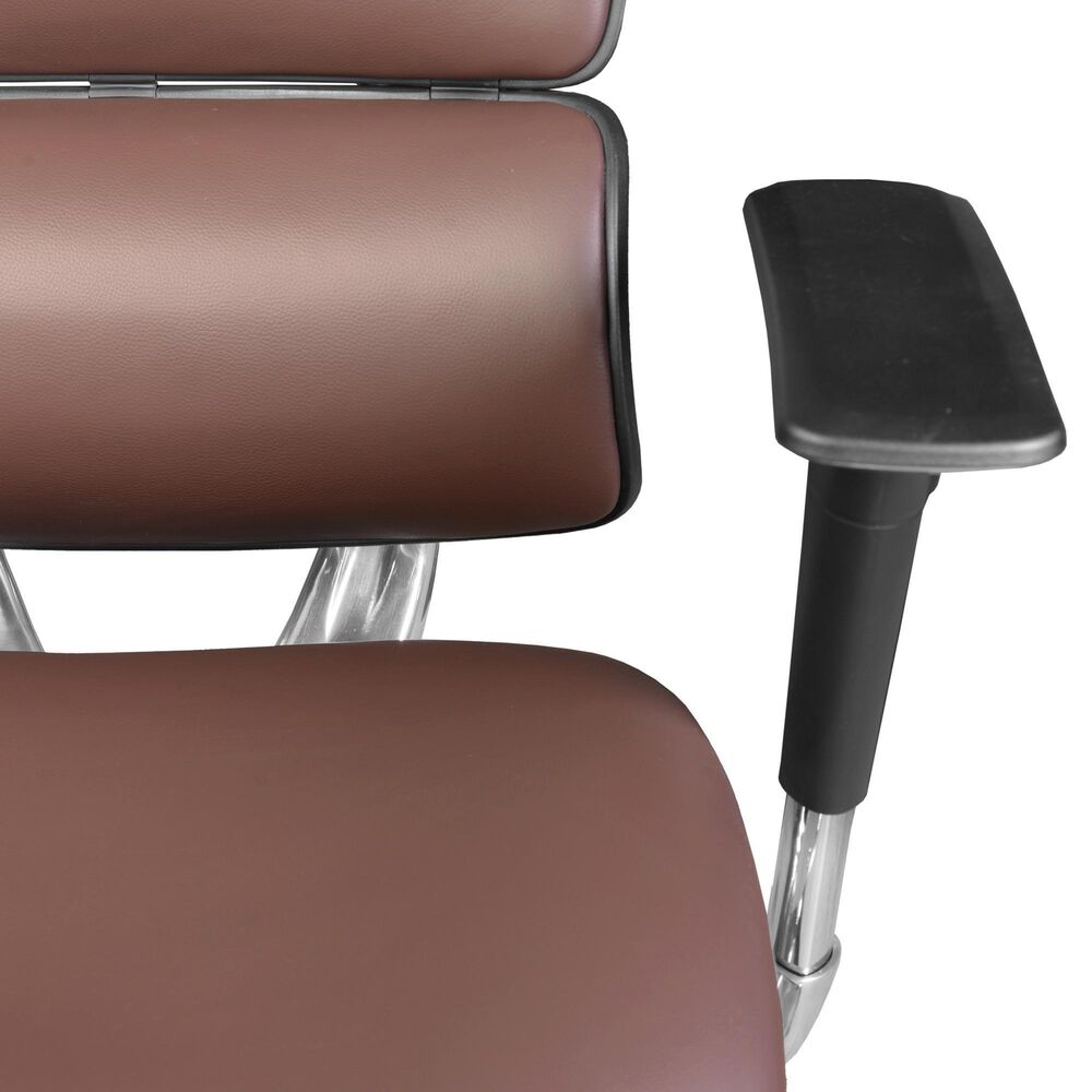 Regency Global Sourcing Omega Ergonomic Executive Office Chair in Chocolate, , large