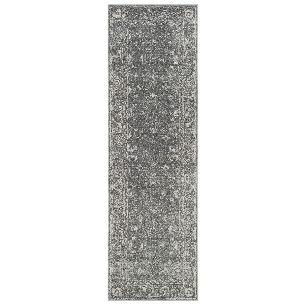 Safavieh Evoke EVK270S 2"2" x 21" Grey and Ivory Runner, , large