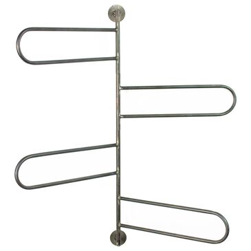 Kalalou Wall Towel Rack in Gunmetal, , large
