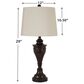 Signature Design by Ashley Darlita Table Lamp in Bronze (Set of 2), , large