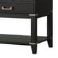 Lexora Home Norwalk 80" Double Bathroom Vanity in Black Oak with White Cultured Marble Top and Rectangle Sink, , large