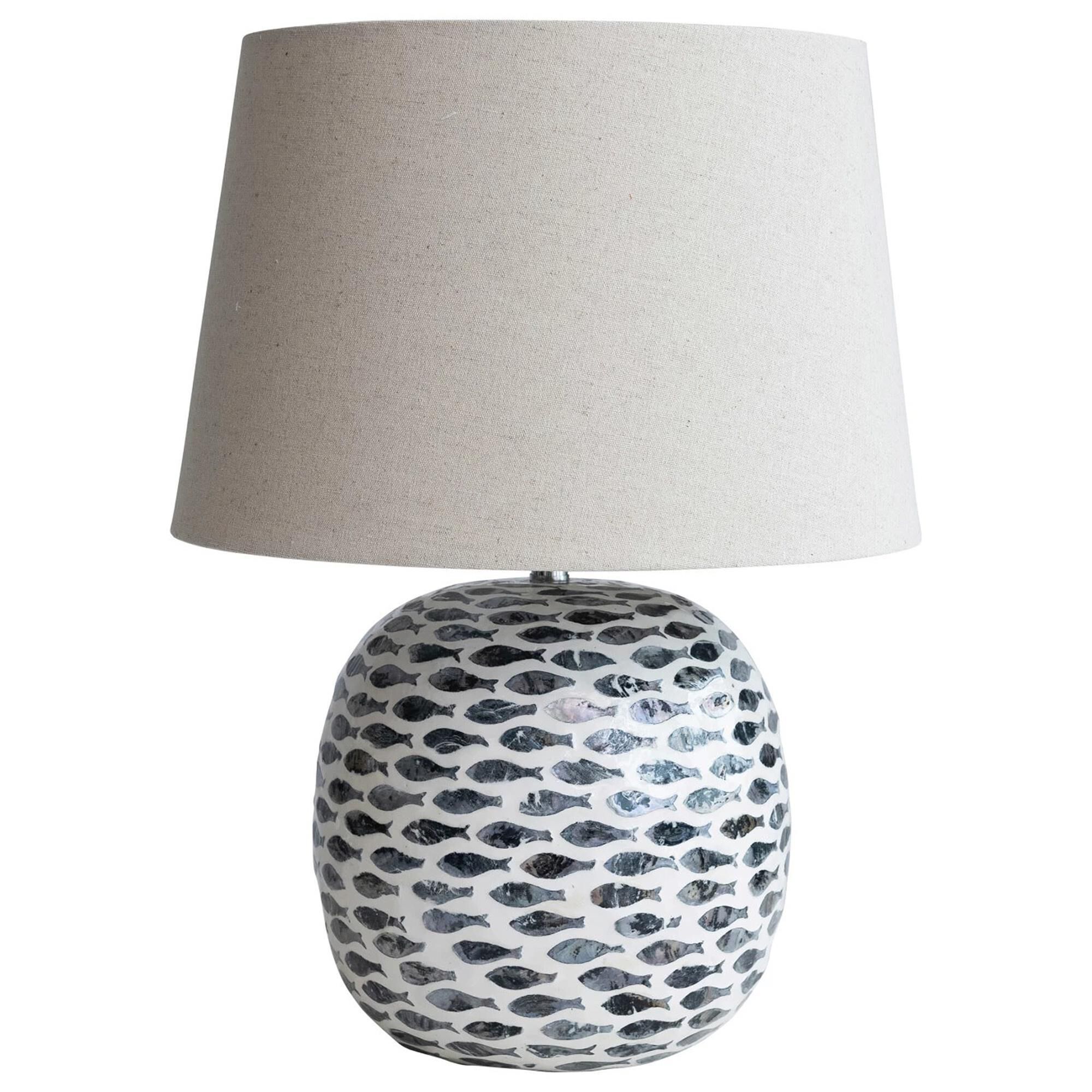 Blue fish lamp new arrivals