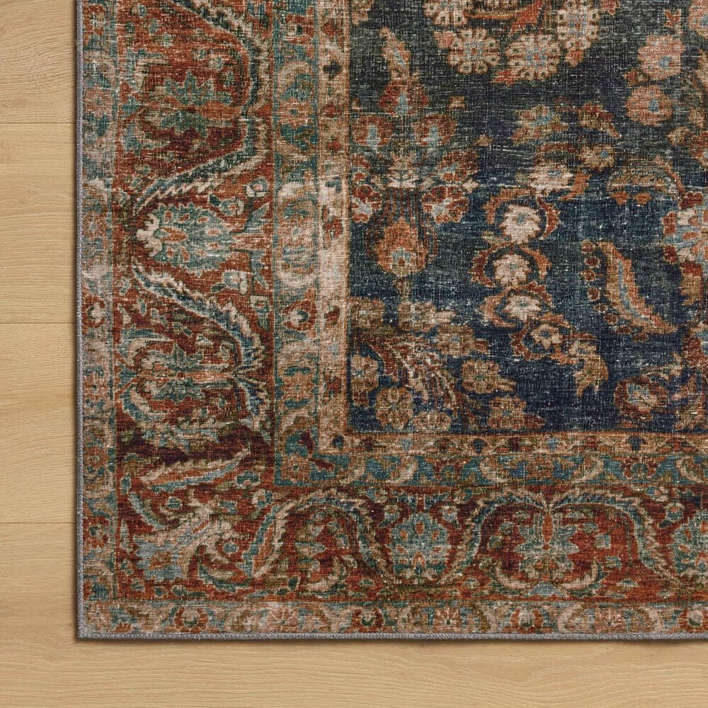 Loloi II Jules 9&#39;6&quot; x 14&#39; Ocean and Spice Area Rug, , large