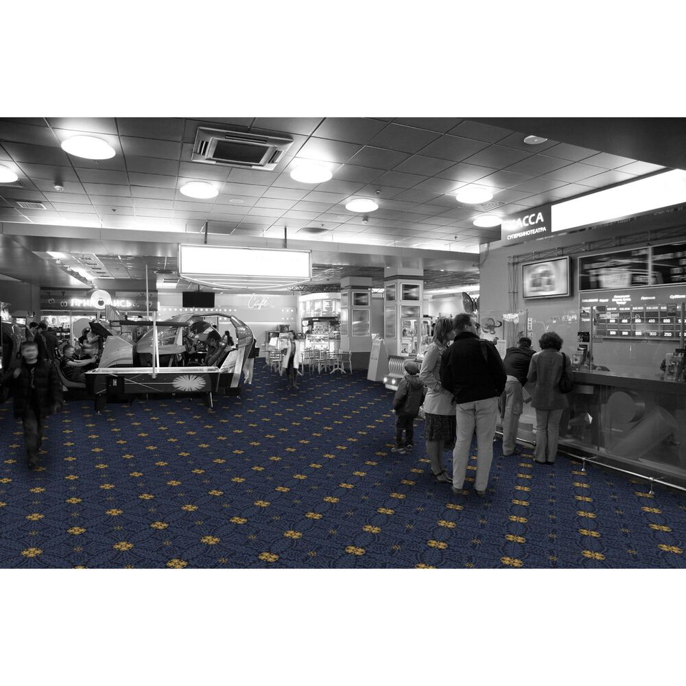 Milliken Brand Code Fort Wood Essentials Carpet in Navy, , large