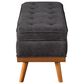 OSP Home Katheryn Storage Bench in Charcoal, , large