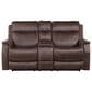 Steve Silver Valencia Power Recliner Console in Walnut, , large