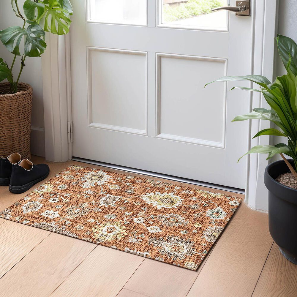 Dalyn Rug Company Portico PO6 Paprika 2&#39;6&quot; x 3&#39;10&quot; Area Rug, , large
