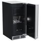 Marvel 15" Professional Clear Ice Maker with Brightshiled and Frame Glass in Stainless Steel, , large
