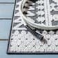 Safavieh Cabana CBN658A 6" x 9" Ivory and Grey Indoor/Outdoor Area Performance Rug, , large