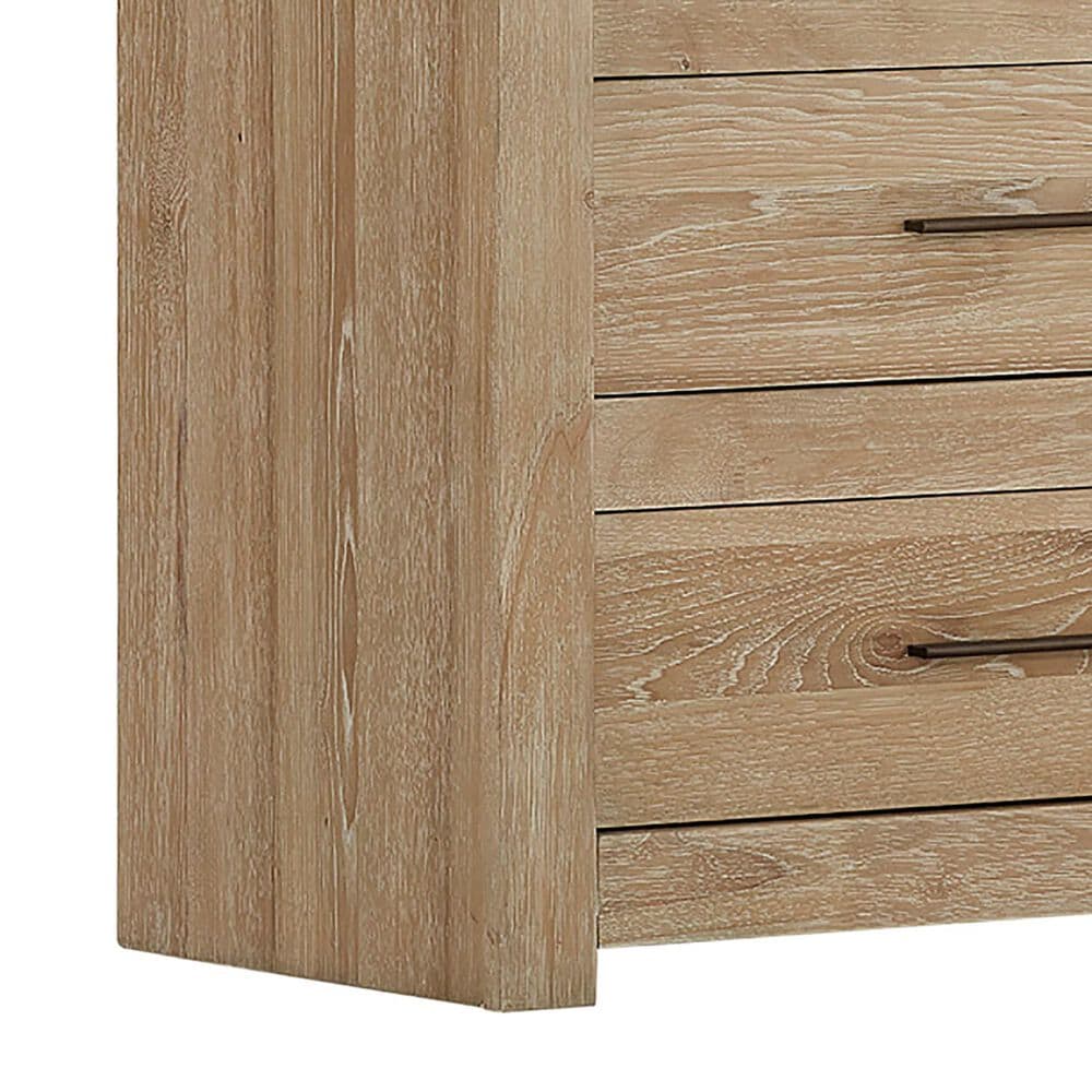 Riva Ridge Modern Loft 9-Drawer Chesser and Mirror in Khaki, , large