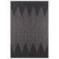 Momeni Como COM-5 2" x 10" Charcoal Performance Runner, , large