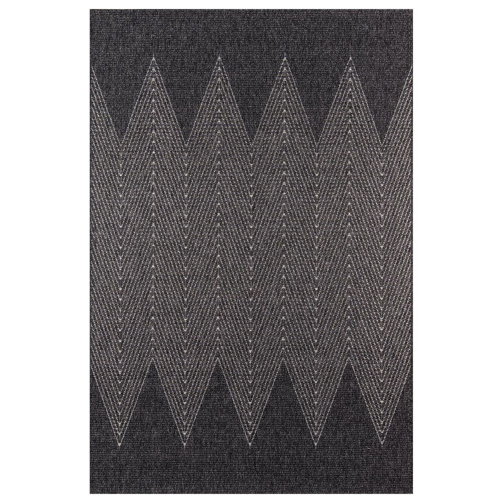 Momeni Como COM-5 2" x 10" Charcoal Performance Runner, , large