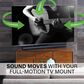 Sanus Extendable Soundbar TV Mount for Sonos Arc Sound Bar in Black, , large