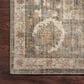 Chris Loves Julia x Loloi Rosemarie 2"7" x 4" Sage and Blush Area Rug, , large