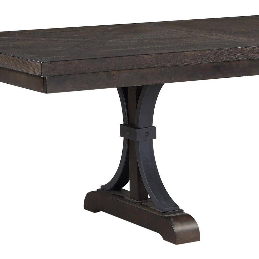 Frankfurt Furniture Revolution 7Piece Dining Set in Dark Gray Shop NFM