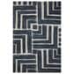 Loloi II Hagen 7"10" x 10"10" Blue and White Area Rug, , large