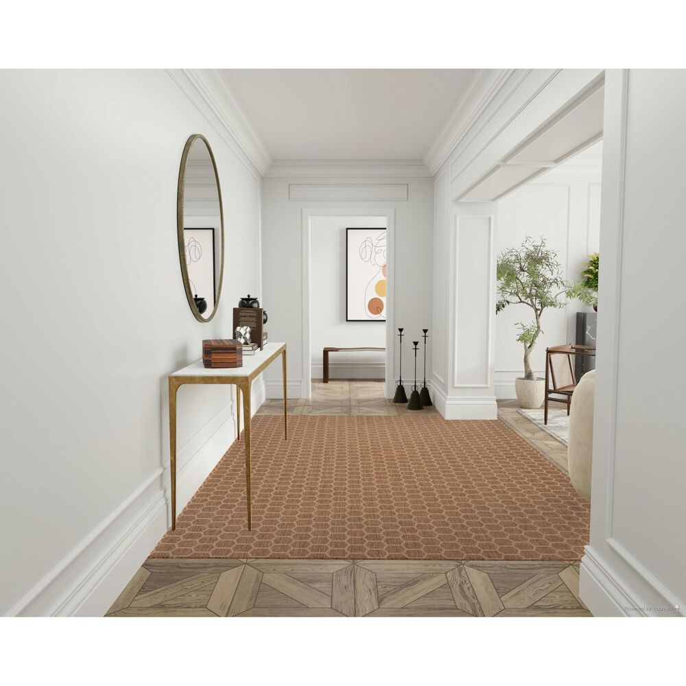Nourison Twist Reversible 8&#39; x 10&#39; Natural Indoor/Outdoor Area Rug, , large