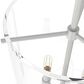 Hunter Sacha 3-Light Cloche Pendant in Brushed Nickel, , large