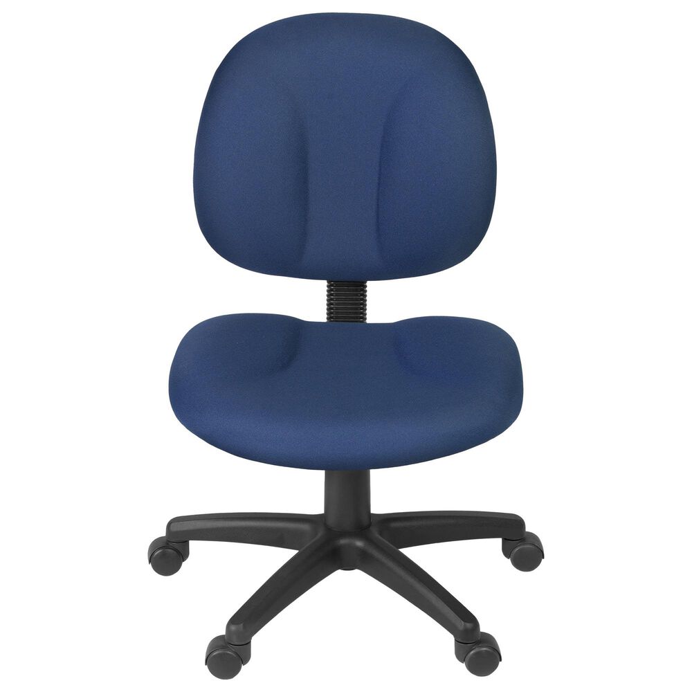 Regency Global Sourcing Comfort Series Swivel Computer Task Chair in Navy Blue, , large