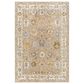 Surya Reina Tan, Light Brown, Light Gray, Cream, Denim, Mustard and Olive 6"7" x 9"6" Area Rug, , large