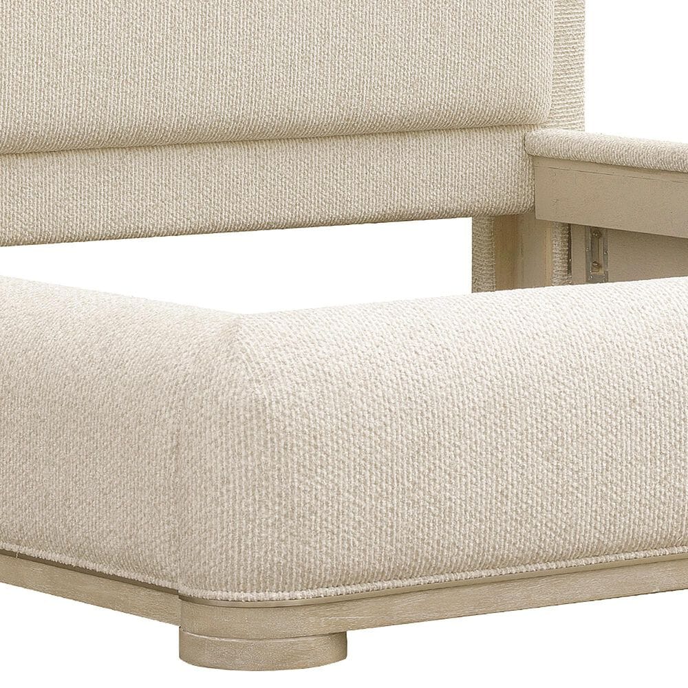 Chapel Hill Huntington Queen Upholstered Panel Bed in Beach Grass, , large