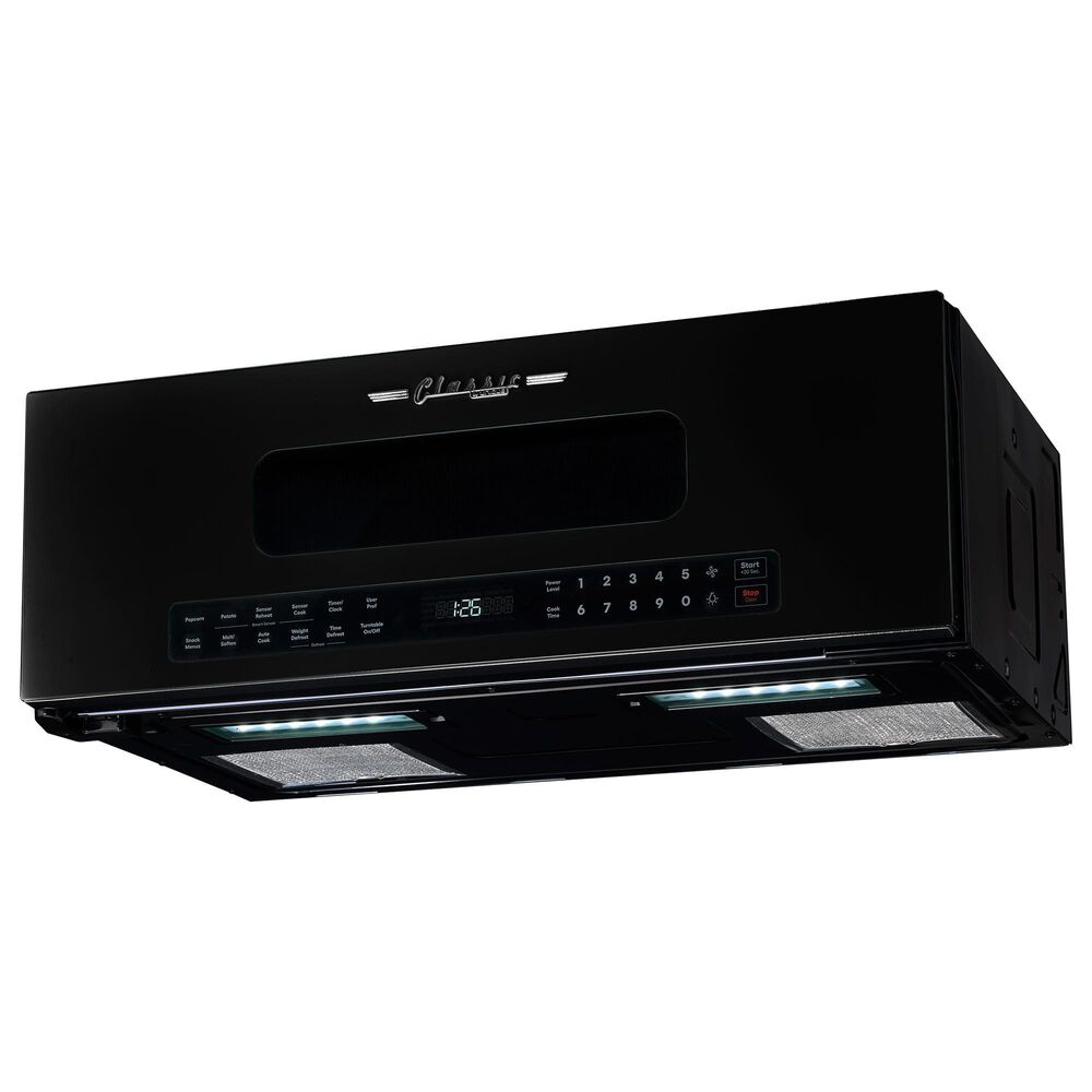 Unique Appliances Classic Retro 30" Induction Convection Range in Midnight Black, , large