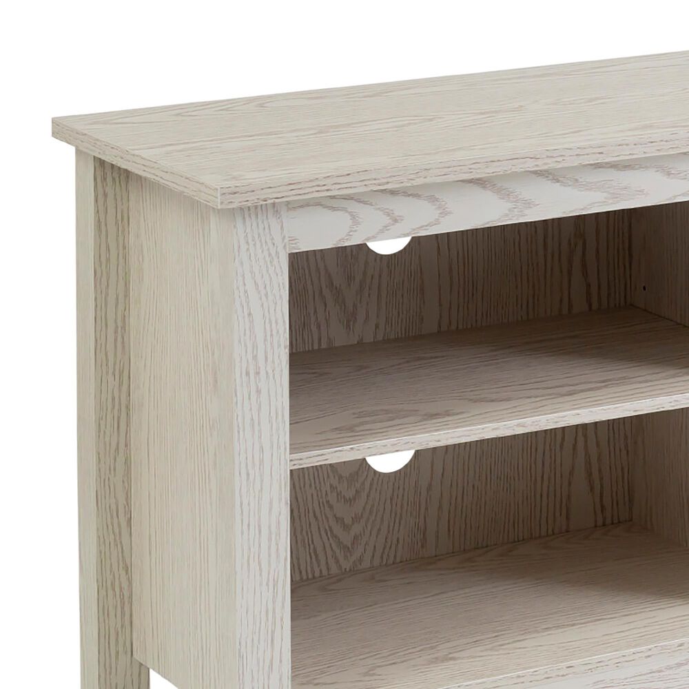 Walker Edison Essential 70&quot; TV Stand in White Wash, , large