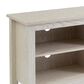 Walker Edison Essential 70" TV Stand in White Wash, , large