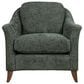 Smith Brothers Accent Chair in Green, , large