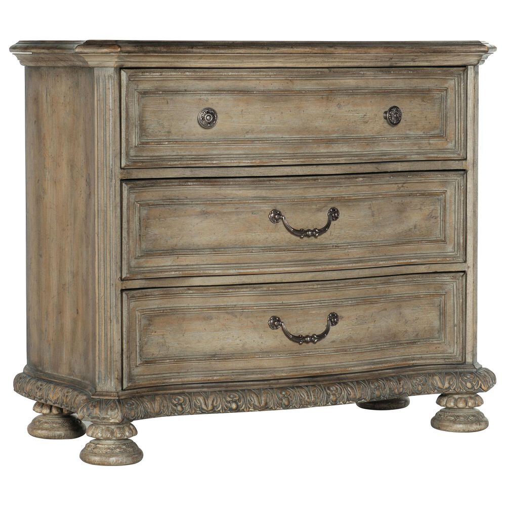 Hooker Furniture Castella 3 Drawer Bachelors Chest in Antique Slate, , large