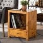 Baxton Studio Camira 1-Drawer Nightstand in Light Mappa Burl, , large