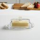 Harold Import Glass Butter Dish with Lid in Clear, , large
