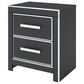 Ashley Zuraleus 4-Piece King Upholstered Platform Bedroom Set in Matte Black, , large