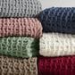 Hampton Park Chenille Chunky Knit 50" x 60" Throw in Brown, , large