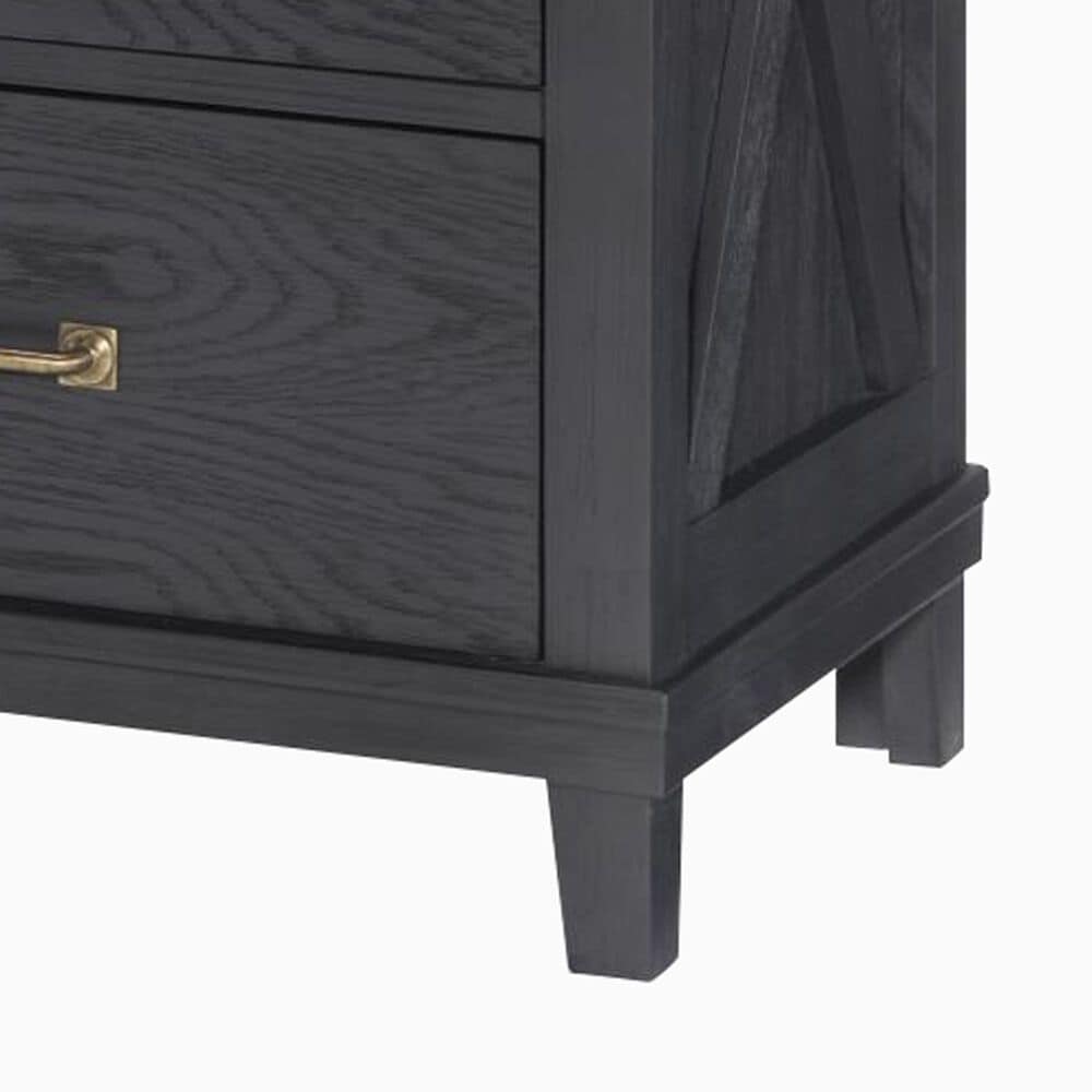 Legacy Classic Flatiron 7 Drawer Dresser and Mirror in Midnight, , large