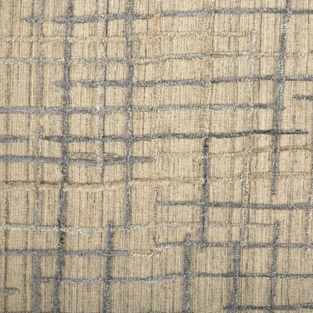 Feizy Kirkwood 2&#39; x 3&#39; Beige and Silver Area Rug, , large