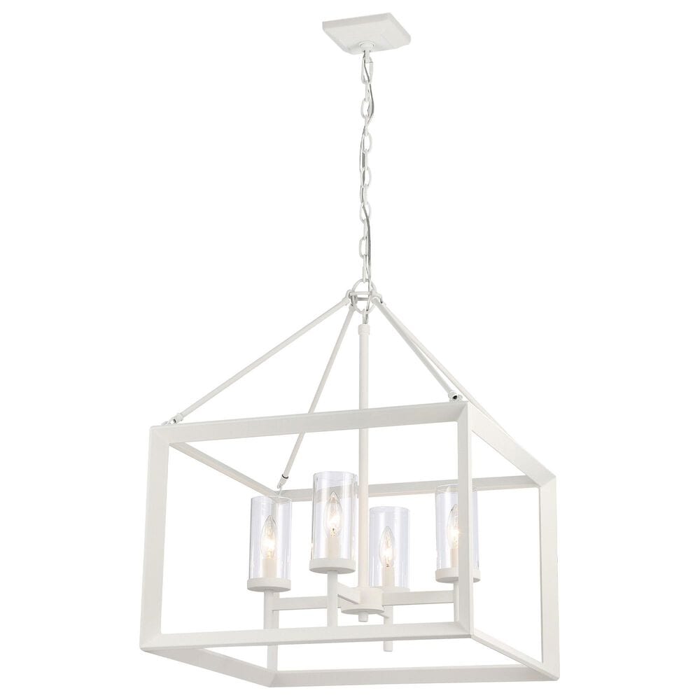 Golden Lighting Smyth 4-Light Chandelier in Natural White, , large