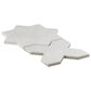 Soho Studio Malta Dove Gray Star and Cross 6" x 6" Porcelain Tile Kit, , large