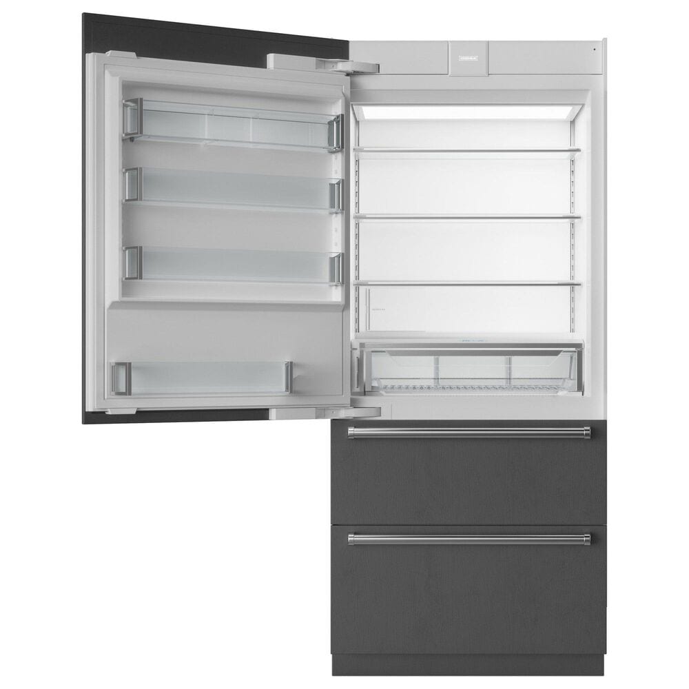 Sub Zero Designer 20.4 Cu. Ft. Over and Under Refrigerator with Left Hinge in Panel Ready, , large