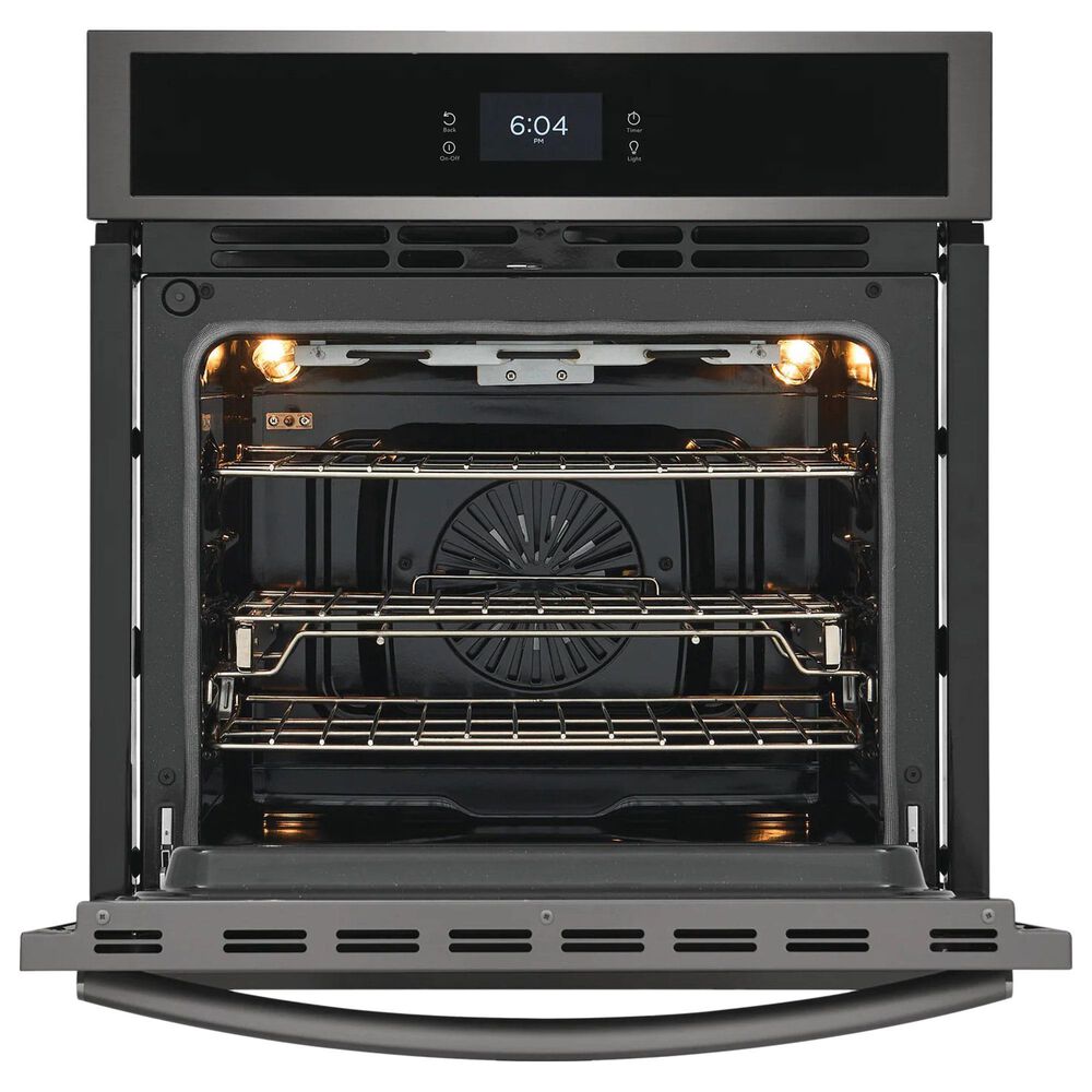 Frigidaire Gallery 27&#39;&#39; Single Electric Wall Oven with Total Convection in Black Stainless Steel, , large