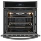 Frigidaire Gallery 27"" Single Electric Wall Oven with Total Convection in Black Stainless Steel, , large