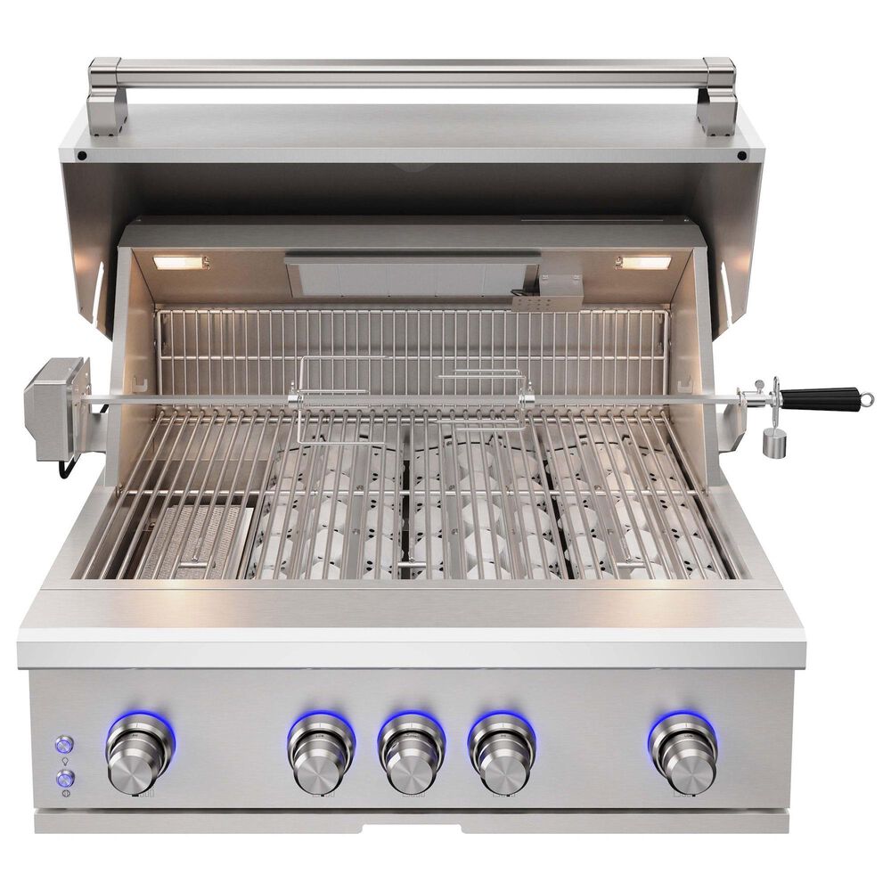 Thor Kitchen 4-Burner Built-In Gas Grill in Stainless Steel, , large