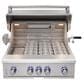 Thor Kitchen 4-Burner Built-In Gas Grill in Stainless Steel, , large