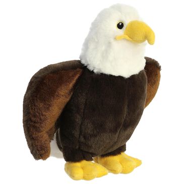 EcoNation 9.5" Eagle Plush, , large
