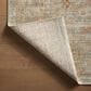 Loloi Heritage 10" x 14" Aqua and Terracotta Area Rug, , large