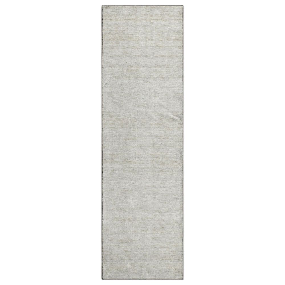 Dalyn Rug Company Soft Essentials Solid Ivory 2"3" x 7"6" Indoor/Outdoor Runner, , large