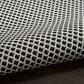 Nourison Courtyard Black and White 4" x 6" Indoor/Outdoor Area Rug, , large